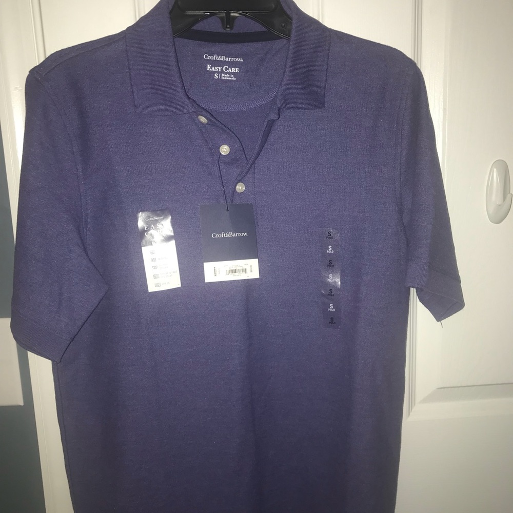 Croft&Barrow polo shirt, size small